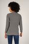 Gray Women's Hair Running Crew Neck Wool Sweater - 3