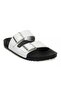 Nova Garson Women's White Daily Leather Slippers 31500 - 2