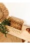 33X23X15Cm Wicker Water Hyacinth Rectangular - Organizer/Basket/Organizer - 3