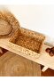 Wicker Water Hyacinth Rectangular 39X26X18Cm Organizer/Basket/Organizer - 3