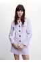 Metal Buttoned Tweed Jacket