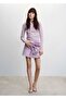 Pleated Maxi Floral Skirt - 2