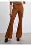 Flared Knitwear Trousers