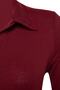 Bordo Vücuda Oturan Fitilli Gömlek Yaka Çıtçıtlı Örme Body TBBAW23CS00007 - 7