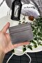 Gray Credit Card Holder Ultra Thin Card Holder, Genuine Leather Card Holder with Minimalist Gift Box |   Ducal - 6