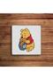 Winnie the Pooh Themed Natural Stone Travertine Coasters Set of 4 - 2