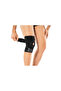 Meniscus assist vented knee brace with patella support for knee fluid collection - 3