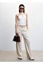 Metal Detailed Halter Neck Blouse - 9