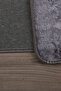 Nova Anthracite (80X150 + 50X80 cm) Large Size 2-Piece Bathroom Rug Set Non-Slip Toilet Set - 4