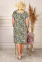 women's crew neck plus size dress AYSL56 - 7
