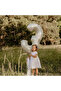 Foil Balloon Number 0 Helium Balloon 76 cm Cream Color - 4
