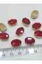 Case Stone - Oval Red 10*14 Mm (50AD) - 2