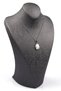 Crystal Quartz Natural Stone Silver Colored Necklace - 2