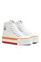 ®| BN-30944 - White Orange - Women's Sports Shoes