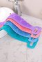Exfoliating Body Cleansing Massager - Silicone Shower Washcloth Brush Bath Scrub - 7