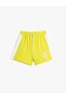 Shorts with Tie Waist, Color Contrast, Cotton - 3