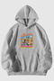 Hide From Reality Printed Unisex Kangaroo Pocket Hooded Sweatshirt Hoodie
