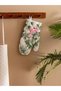 Multicolored Flamingo Printed Oven Mitts
