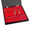 Stainless Gold Silver Metal Chess Set with Storage Box Chrome Plated Gold Chrome 36 x36 Cm - 5