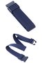 Dark Blue Colored Air Force Tactical Military Woven Palaska Belt with Plastic Buckle - 6