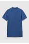 Men's Denim Regular Fit Short Sleeve Polo Tshirt Denim - 4