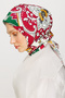 40 وشاح مطوي بنمط رقعة - 5