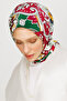 40 وشاح مطوي بنمط رقعة - 3