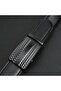 men's steel buckle genuine leather automatic buckle belt - 2