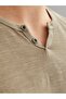 Jack Jones Tişört Split Neck - 4