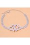 New Season Heart Motif Women's Anklet - 4