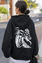 Digital Printed Unisex Two Thread Raised Zipper Hooded Sweatshirt Daxis Sportwear Company - 2