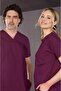 Plum Luxury Lycra Uniform Suit - 5