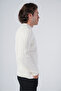 Bone Men's Execution Hair Basket Knit Crew Neck Knitwear Wool Sweater - 4