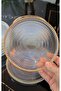 Glass Cake Plate - Gilded Luxury Cake (16CM) (Single)