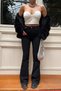 Dilemma Straight Fit Jeans Women's Lycra Women's High Waist Recovery Spanish Leg Jeans - 2