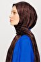 Houndstooth Pattern Shiny Jacquard Shawl - 6