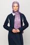 Houndstooth Pattern Shiny Jacquard Shawl