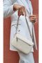 justpolo women's 3 compartment baguette and crossbody bag with two straps - 4