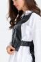 Laser Cut Leather Vest Special Design - 4