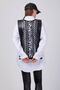 Laser Cut Leather Vest Special Design - 5