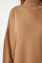 Women's Biscuit Turtleneck Oversize Knitwear Sweater MX00133 - 5