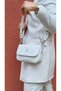 justpolo women's 3 compartment baguette and crossbody bag with two straps - 6