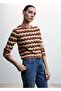 Openwork Lurex Sweater