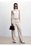 Metal Detailed Halter Neck Blouse - 2
