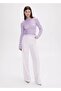 Shirred Textured Sweater - 2