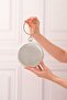 Women's Silver Plated Round Evening Dress Evening Bag - 3