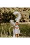 Foil Balloon Number 2 Helium Balloon 76 cm Cream Color - 4