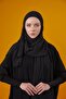 شال بونيه برقبة - أسود