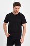 2016 Basic Flamed Single Jersey Crew Neck Single Pocket T-Shirt