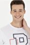 Men's White Crew Neck T-Shirt - 2